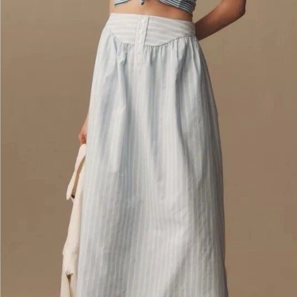 Anthropologie Dresses & Skirts - Anthropologie Blue Maxi Skirt Resort Wear